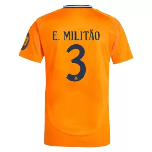 Fotbalové Dresy Real Madrid Éder Militão 3 Venkovní 2024-25 Fotbalové Dresy Real Madrid Éder Militão 3 Venkovní 2024-25