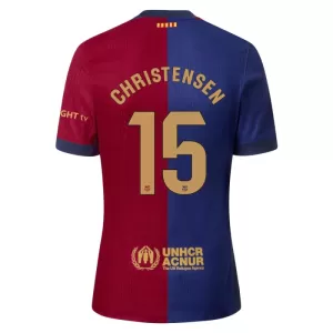 Fotbalové Dresy FC Barcelona Christensen 15 Domácí 2024-25 Fotbalové Dresy FC Barcelona Christensen 15 Domácí 2024-25