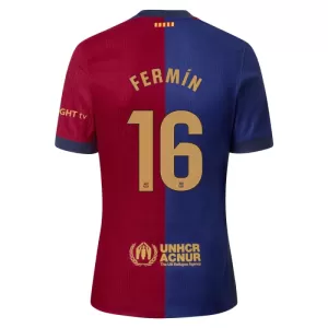 Fotbalové Dresy FC Barcelona Fermin 16 Domácí 2024-25 Fotbalové Dresy FC Barcelona Fermin 16 Domácí 2024-25