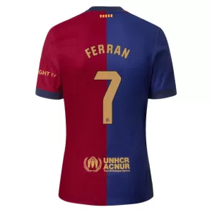 Fotbalové Dresy FC Barcelona Ferran Torres 7 Domácí 2024-25 Fotbalové Dresy FC Barcelona Ferran Torres 7 Domácí 2024-25