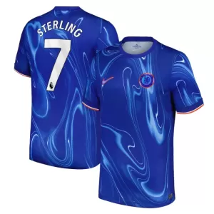 Fotbalové Dresy Chelsea FC Raheem Sterling 7 Domácí 2024-25 Fotbalové Dresy Chelsea FC Raheem Sterling 7 Domácí 2024-25