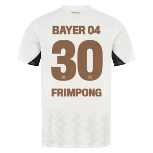 Fotbalové Dresy Bayer 04 Leverkusen Jeremie Frimpong 30 Venkovní 2024-25
