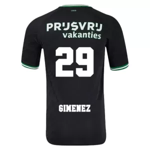 Fotbalové Dresy Feyenoord Rotterdam Santiago Gimenez 29 Venkovní 2024-25 Fotbalové Dresy Feyenoord Rotterdam Santiago Gimenez 29 Venkovní 2024-25