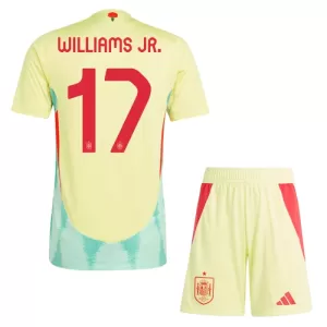 Fotbalové Dresy Španělsko Williams JR 17 Dětské Venkovní ME 2024 Fotbalové Dresy Španělsko Williams JR 17 Dětské Venkovní ME 2024