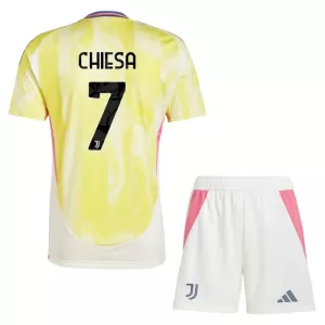 Fotbalové Dresy Juventus Federico Chiesa 7 Dětské Venkovní 2024-25 Fotbalové Dresy Juventus Federico Chiesa 7 Dětské Venkovní 2024-25