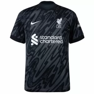 Brankářské Fotbalové Dresy Liverpool FC 2024-25 Černá Brankářské Fotbalové Dresy Liverpool FC 2024-25 Černá