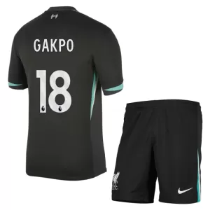 Fotbalové Dresy Liverpool FC Cody Gakpo 18 Dětské Venkovní 2024-25 Fotbalové Dresy Liverpool FC Cody Gakpo 18 Dětské Venkovní 2024-25