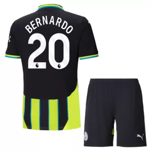 Fotbalové Dresy Manchester City Bernardo Silva 20 Dětské Venkovní 2024-25 Fotbalové Dresy Manchester City Bernardo Silva 20 Dětské Venkovní 2024-25