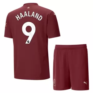 Fotbalové Dresy Manchester City Erling Haaland 9 Dětské Alternativní 2024-25 Fotbalové Dresy Manchester City Erling Haaland 9 Dětské Alternativní 2024-25