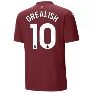 Fotbalové Dresy Manchester City Jack Grealish 10 Alternativní 2024-25 Fotbalové Dresy Manchester City Jack Grealish 10 Alternativní 2024-25