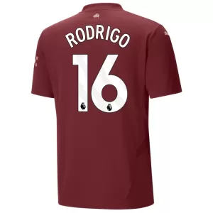 Fotbalové Dresy Manchester City Rodrigo Hernández 16 Alternativní 2024-25 Fotbalové Dresy Manchester City Rodrigo Hernández 16 Alternativní 2024-25