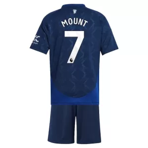 Fotbalové Dresy Manchester United Mason Mount 7 Dětské Venkovní 2024-25 Fotbalové Dresy Manchester United Mason Mount 7 Dětské Venkovní 2024-25