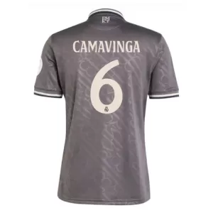 Fotbalové Dresy Real Madrid Eduardo Camavinga 6 Alternativní 2024-25 Fotbalové Dresy Real Madrid Eduardo Camavinga 6 Alternativní 2024-25