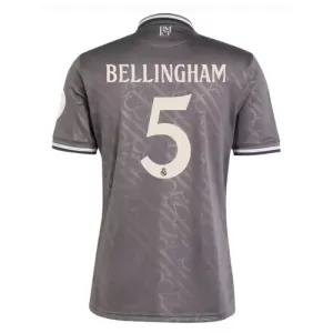 Fotbalové Dresy Real Madrid Jude Bellingham 5 Alternativní 2024-25 Fotbalové Dresy Real Madrid Jude Bellingham 5 Alternativní 2024-25