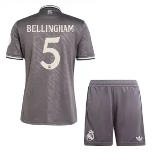 Fotbalové Dresy Real Madrid Jude Bellingham 5 Dětské Alternativní 2024-25 Fotbalové Dresy Real Madrid Jude Bellingham 5 Dětské Alternativní 2024-25