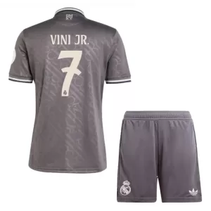 Fotbalové Dresy Real Madrid Vinicius Junior 7 Dětské Alternativní 2024-25 Fotbalové Dresy Real Madrid Vinicius Junior 7 Dětské Alternativní 2024-25