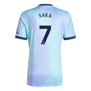 Fotbalové Dresy Arsenal Bukayo Saka 7 Alternativní 2024-25 Fotbalové Dresy Arsenal Bukayo Saka 7 Alternativní 2024-25