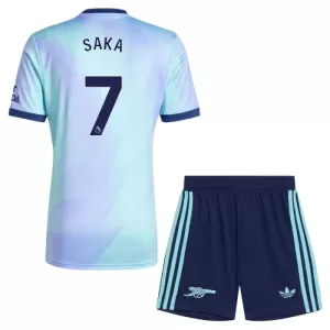 Fotbalové Dresy Arsenal Bukayo Saka 7 Dětské Alternativní 2024-25 Fotbalové Dresy Arsenal Bukayo Saka 7 Dětské Alternativní 2024-25
