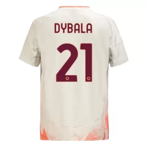 Fotbalové Dresy AS Řím Paulo Dybala 21 Venkovní 2024-25 Fotbalové Dresy AS Řím Paulo Dybala 21 Venkovní 2024-25
