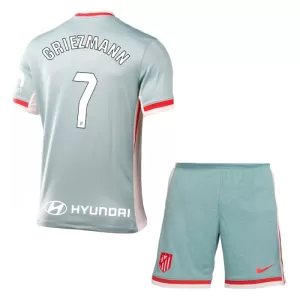 Fotbalové Dresy Atlético Madrid Antoine Griezmann 7 Dětské Venkovní 2024-25 Fotbalové Dresy Atlético Madrid Antoine Griezmann 7 Dětské Venkovní 2024-25