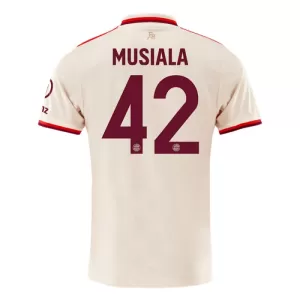 Fotbalové Dresy FC Bayern Mnichov Jamal Musiala 42 Alternativní 2024-25 Fotbalové Dresy FC Bayern Mnichov Jamal Musiala 42 Alternativní 2024-25