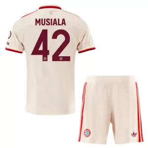 Fotbalové Dresy FC Bayern Mnichov Jamal Musiala 42 Dětské Alternativní 2024-25 Fotbalové Dresy FC Bayern Mnichov Jamal Musiala 42 Dětské Alternativní 2024-25