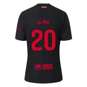 Fotbalové Dresy FC Barcelona Olmo 20 Venkovní 2024-25 Fotbalové Dresy FC Barcelona Olmo 20 Venkovní 2024-25