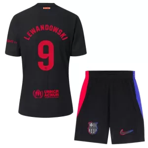 Fotbalové Dresy FC Barcelona Robert Lewandowski 9 Dětské Venkovní 2024-25 Fotbalové Dresy FC Barcelona Robert Lewandowski 9 Dětské Venkovní 2024-25
