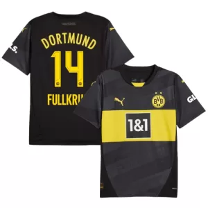 Fotbalové Dresy Borussia Dortmund Fullkrug 14 Venkovní 2024-25 Fotbalové Dresy Borussia Dortmund Fullkrug 14 Venkovní 2024-25