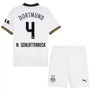 Fotbalové Dresy Borussia Dortmund N. Schlotterbeck 4 Dětské Alternativní 2024-25 Fotbalové Dresy Borussia Dortmund N. Schlotterbeck 4 Dětské Alternativní 2024-25