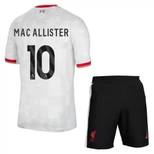Fotbalové Dresy Liverpool FC Alexis Mac Allister 10 Dětské Alternativní 2024-25 Fotbalové Dresy Liverpool FC Alexis Mac Allister 10 Dětské Alternativní 2024-25
