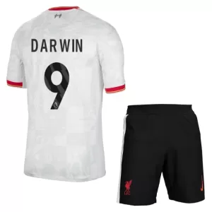 Fotbalové Dresy Liverpool FC Darwin Núñez 9 Dětské Alternativní 2024-25 Fotbalové Dresy Liverpool FC Darwin Núñez 9 Dětské Alternativní 2024-25