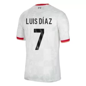Fotbalové Dresy Liverpool FC Luis Díaz 7 Alternativní 2024-25 Fotbalové Dresy Liverpool FC Luis Díaz 7 Alternativní 2024-25