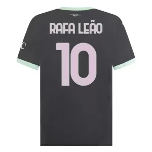 Fotbalové Dresy AC Milán Rafael Leão 10 Alternativní 2024-25 Fotbalové Dresy AC Milán Rafael Leão 10 Alternativní 2024-25