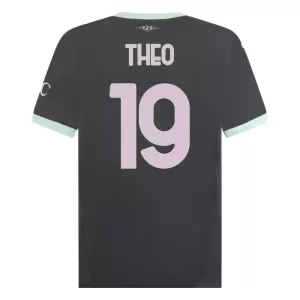 Fotbalové Dresy AC Milán Theo Hernández 19 Alternativní 2024-25