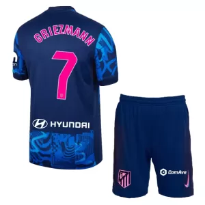Fotbalové Dresy Atlético Madrid Antoine Griezmann 7 Dětské Alternativní 2024-25 Fotbalové Dresy Atlético Madrid Antoine Griezmann 7 Dětské Alternativní 2024-25