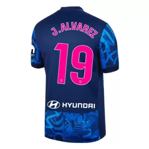 Fotbalové Dresy Atlético Madrid Julián Álvarez 19 Alternativní 2024-25 Fotbalové Dresy Atlético Madrid Julián Álvarez 19 Alternativní 2024-25
