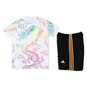 Fotbalové Dresy Real Madrid Dragon Dětské 2024-25 Bílá