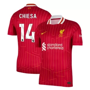 Fotbalové Dresy Liverpool FC Federico Chiesa 14 Domácí 2024-25 Fotbalové Dresy Liverpool FC Federico Chiesa 14 Domácí 2024-25