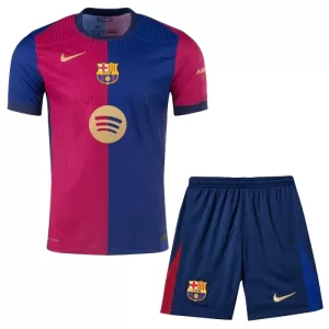 Fotbalové Dresy FC Barcelona Dětské Domácí 2024-25 Fotbalové Dresy FC Barcelona Dětské Domácí 2024-25