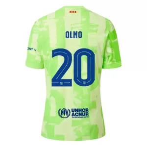 Fotbalové Dresy FC Barcelona Olmo 20 Alternativní 2024-25 Fotbalové Dresy FC Barcelona Olmo 20 Alternativní 2024-25