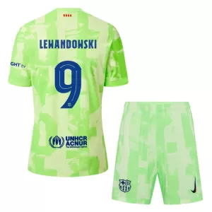 Fotbalové Dresy FC Barcelona Robert Lewandowski 9 Dětské Alternativní 2024-25 Fotbalové Dresy FC Barcelona Robert Lewandowski 9 Dětské Alternativní 2024-25