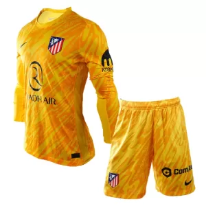 Brankářské Fotbalové Dresy Atlético Madrid Dětské Alternativní 2024-25 Dlouhý Rukáv Brankářské Fotbalové Dresy Atlético Madrid Dětské Alternativní 2024-25 Dlouhý Rukáv