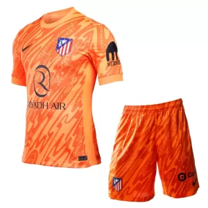 Brankářské Fotbalové Dresy Atlético Madrid Dětské Čtvrtý 2024-25 Brankářské Fotbalové Dresy Atlético Madrid Dětské Čtvrtý 2024-25