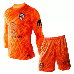 Brankářské Fotbalové Dresy Atlético Madrid Dětské Čtvrtý 2024-25 Dlouhý Rukáv Brankářské Fotbalové Dresy Atlético Madrid Dětské Čtvrtý 2024-25 Dlouhý Rukáv