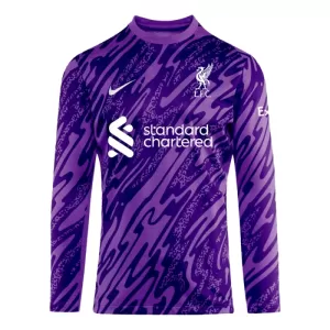 Brankářské Fotbalové Dresy Liverpool FC 2024-25 Nachový Dlouhý Rukáv Brankářské Fotbalové Dresy Liverpool FC 2024-25 Nachový Dlouhý Rukáv