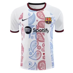 Fotbalové Dresy Barcelona 2024-25 Bílá - Speciální Fotbalové Dresy Barcelona 2024-25 Bílá - Speciální