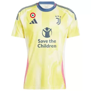 Fotbalové Dresy Juventus SaveChildren Venkovní 2024-25 Fotbalové Dresy Juventus SaveChildren Venkovní 2024-25