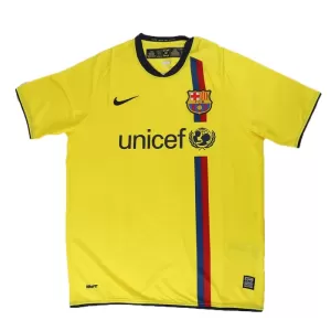 Fotbalové Dresy Barcelona 2008-09 Venkovní Retro Fotbalové Dresy Barcelona 2008-09 Venkovní Retro
