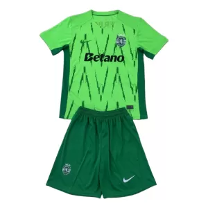 Fotbalové Dresy Sporting CP Dětské Čtvrtý 2024-25 Fotbalové Dresy Sporting CP Dětské Čtvrtý 2024-25